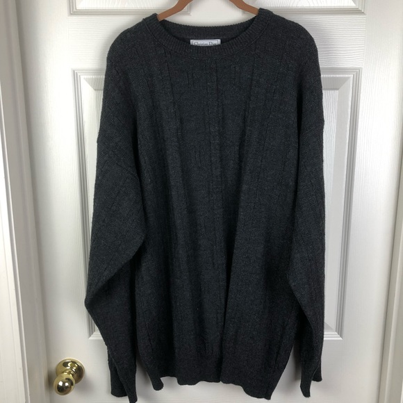 Dior Other - Christian Dior Orlon Acrylic Gray Knit Sweater XL
